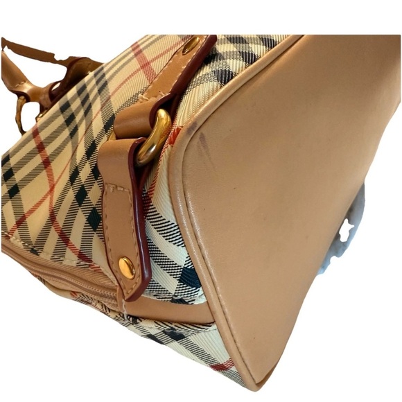 CL America Top Handle Bag With Crossbody Detachable Strap Tan, Black, Red Zip - Picture 10 of 16